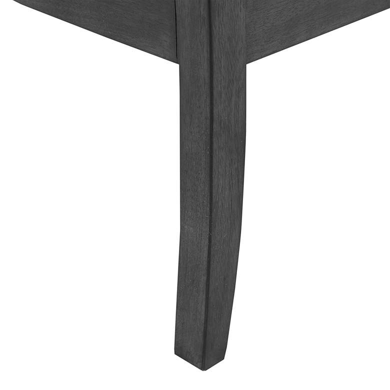 Image 4 Diedra Black Noir Cane Accent Chair more views