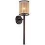 2_Diffusion 24" High Oil Rubbed Bronze 1-Light Wall Sconce