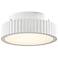 Digby 10" Wide Matte White LED Ceiling Light
