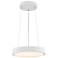 Digby 16" Wide Integrated LED Chandelier - Matte White