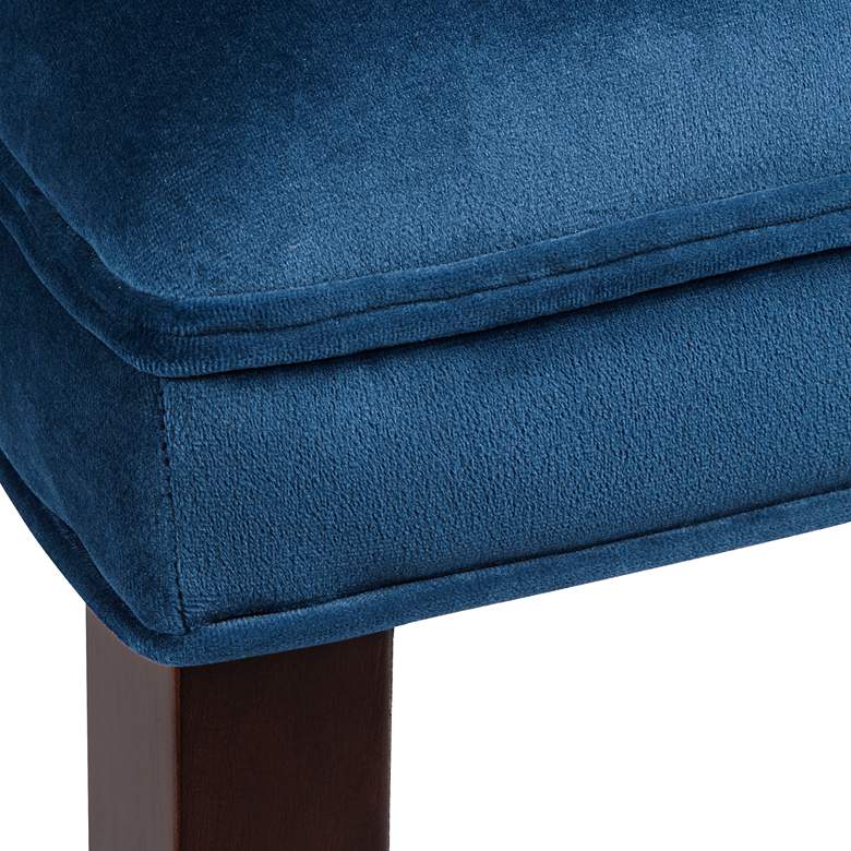 Dillan Modern Blue Tufted Dining Chairs Set of 2 more views