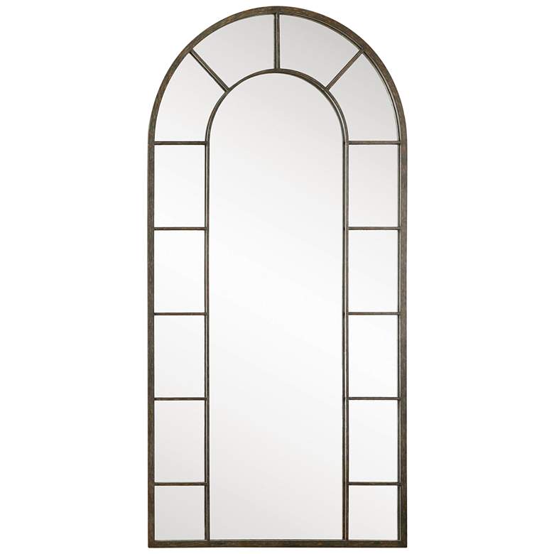 Image 1 Dillingham Black 39 1/2 inch x 78 1/2 inch Oversized Wall Mirror