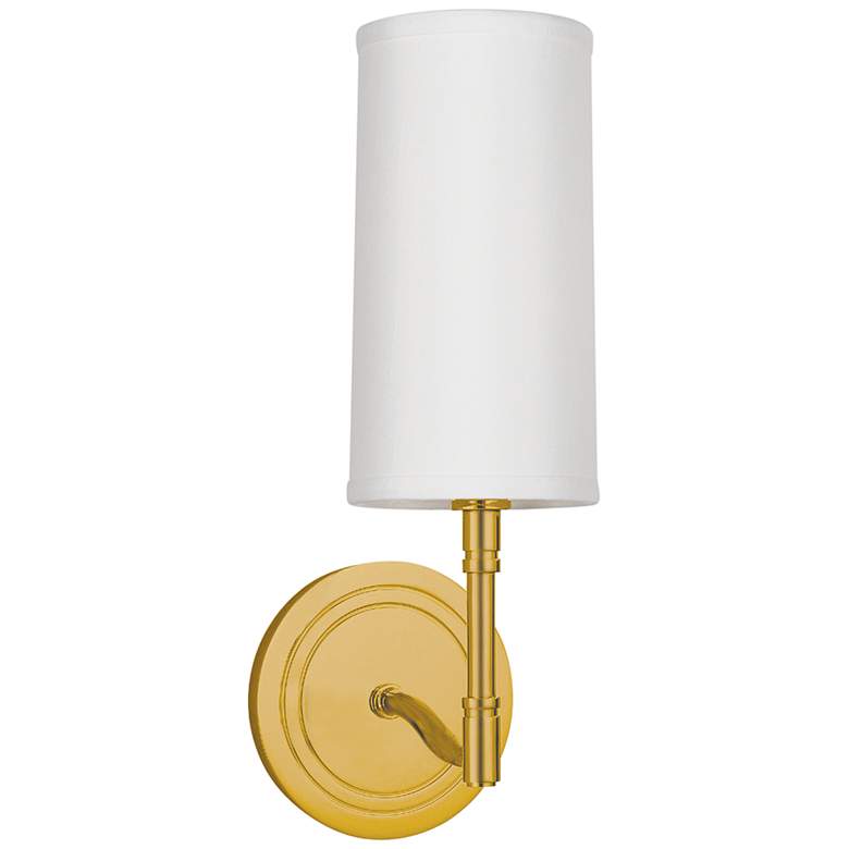Image 1 Dillon 1 Light Wall Sconce Aged Brass