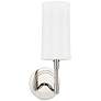 Dillon 1 Light Wall Sconce Polished Nickel
