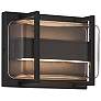 1_Dillon 6.5" High Black Bi.Directional Outdoor LED Wall Mount