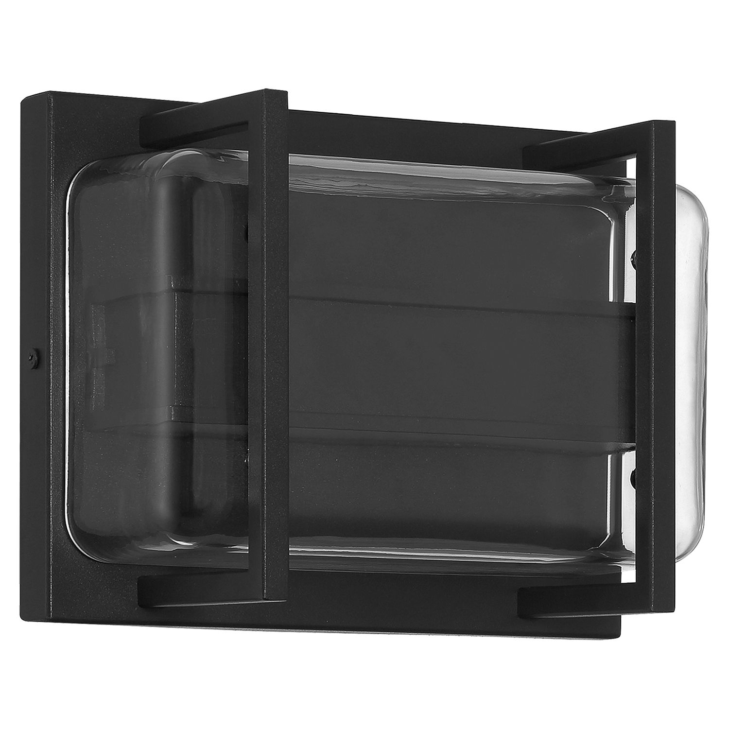 Image 2 Dillon 6.5" High Black Bi.Directional Outdoor LED Wall Mount more views