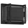 2_Dillon 6.5" High Black Bi.Directional Outdoor LED Wall Mount more views