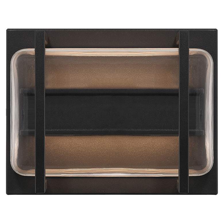 Image 3 Dillon 6.5" High Black Bi.Directional Outdoor LED Wall Mount more views