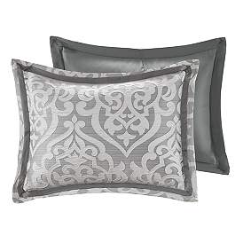 Image4 of Dillon Silver Medallion 8-Piece Queen Comforter Bed Set more views