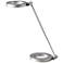 Dillon Silver Ring Modern LED Desk Lamp