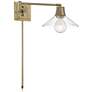 Dillon Swing Arm Wall Sconce - Antique Brass