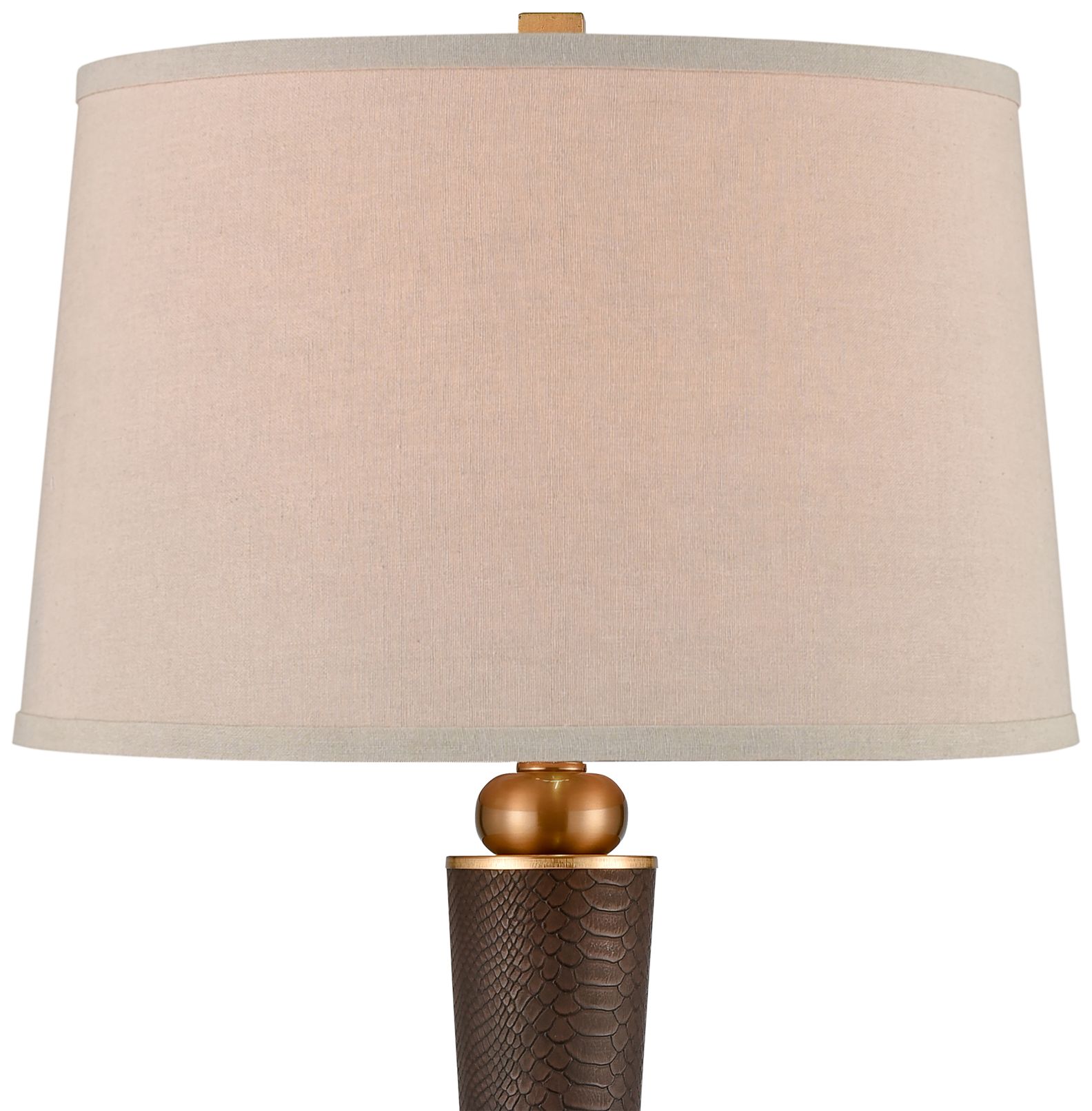 chocolate brown table lamp