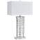 Dimond Arendell Clear Glass Column Table Lamp