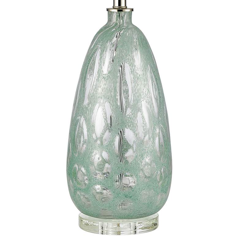 Image 4 Dimond Bayside Mint Bubble Gum Glass Table Lamp more views