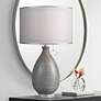 Dimond Clothilde Gray Glaze Ceramic Table Lamp