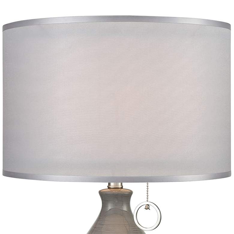 Image 3 Dimond Clothilde Gray Glaze Ceramic Table Lamp more views