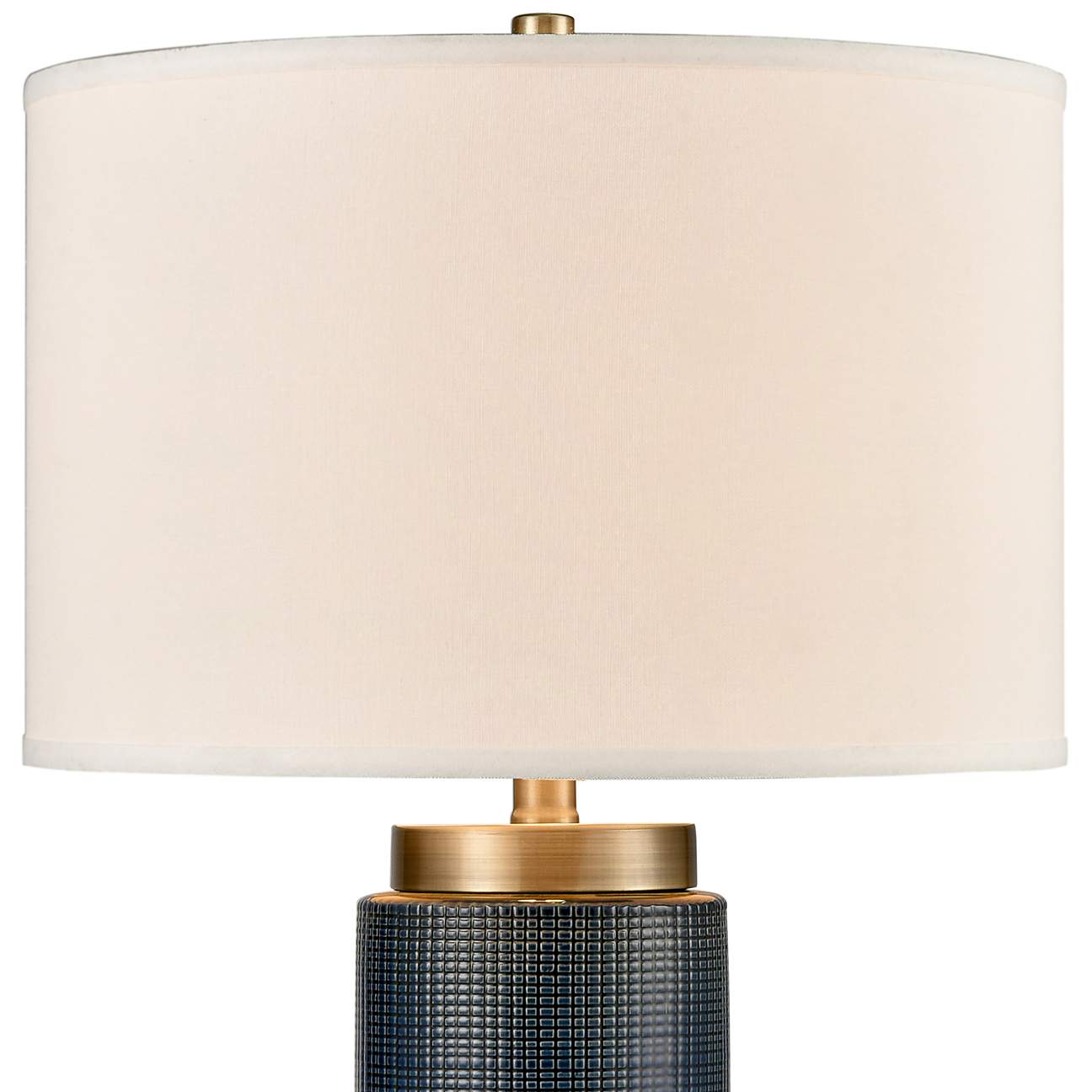 Dimond Concettas Navy Blue Ceramic Cylinder Table lamp - #445R0 | Lamps ...