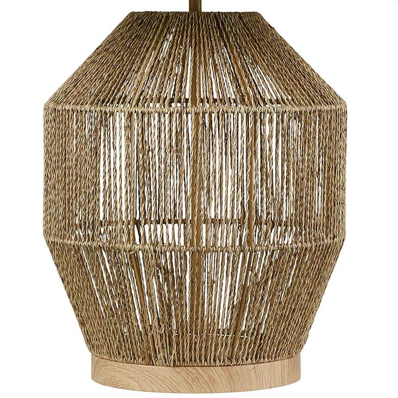 Image 4 Dimond Corsair 24" High Natural Hand-Woven Rope Table Lamp more views