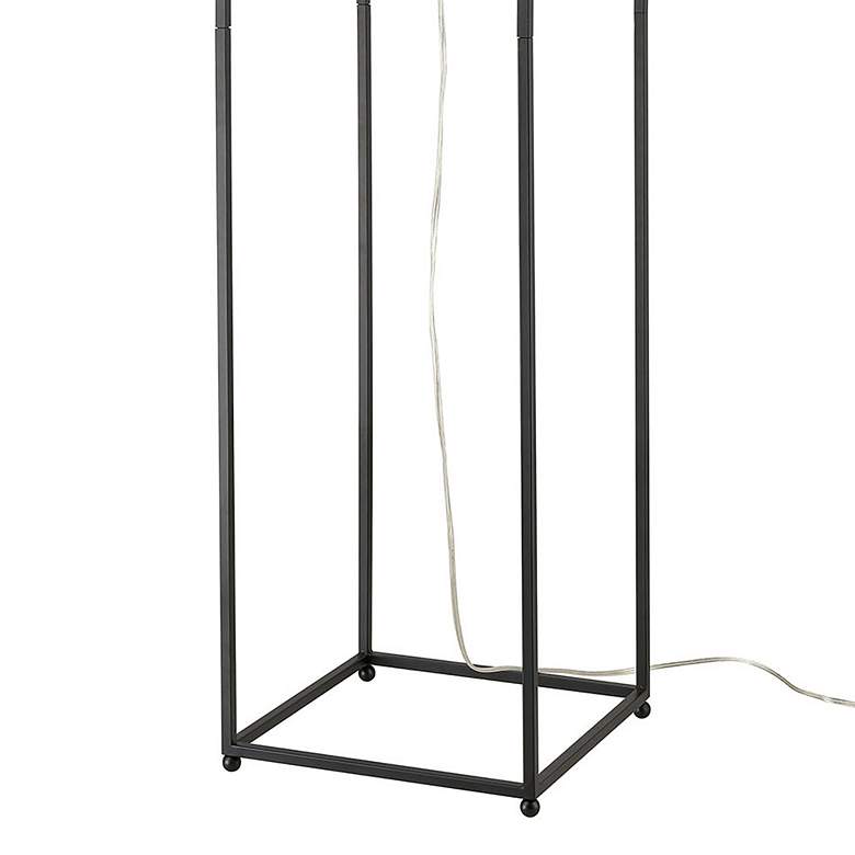 Image 4 Dimond Gavia 60" Black and Antique Gold Rectangular Floor Lamp more views