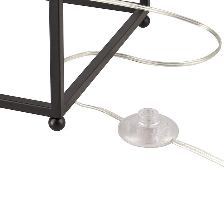 Image 5 Dimond Gavia 60" Black and Antique Gold Rectangular Floor Lamp more views