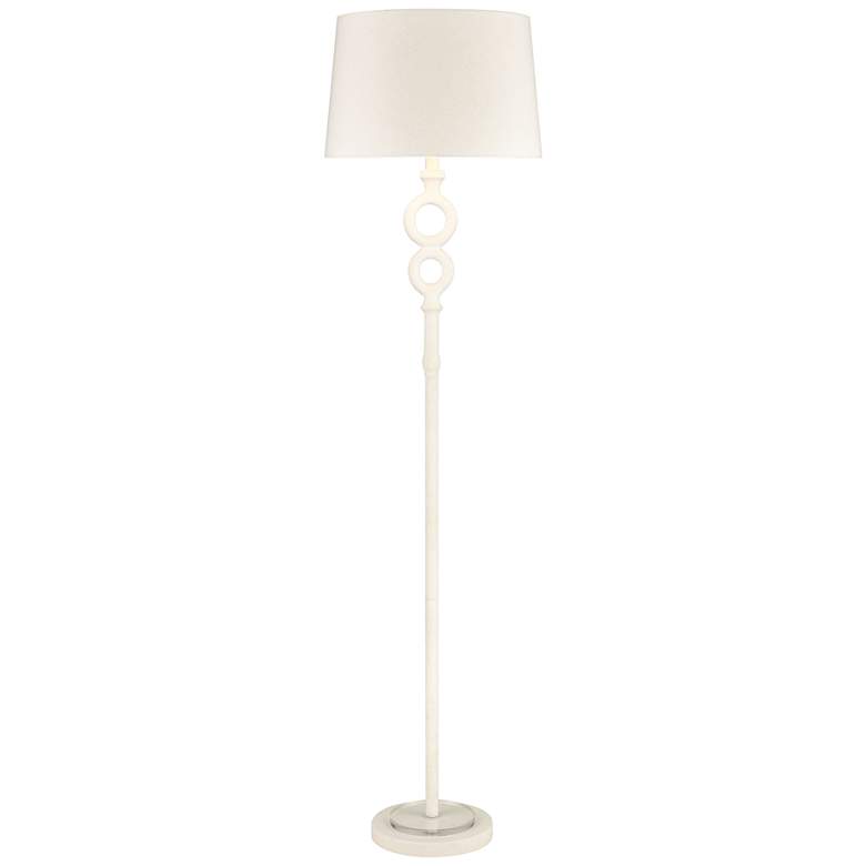 Image 1 Dimond Hammered Home White Floor Lamp