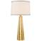 Dimond Hightower Gold Leaf Tapered Column Table Lamp