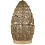 4_Dimond Husk 25" Natural Hand-Woven Rope Table Lamp more views