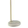 Dimond Koperknikus Gold Metal Arc Floor Lamp