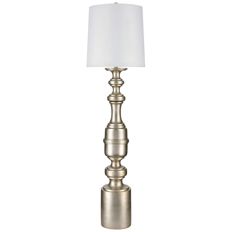 Image 2 Dimond Lighting Cabello 78" High Silver Column Modern Floor Lamp