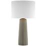 Dimond Lighting Eilat 27" High Concrete Gray Outdoor Table Lamp