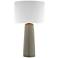 Dimond Lighting Eilat 27" High Concrete Gray Outdoor Table Lamp
