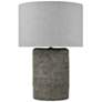 Dimond Lighting Wefen 24" Modern Gray Concrete Table Lamp