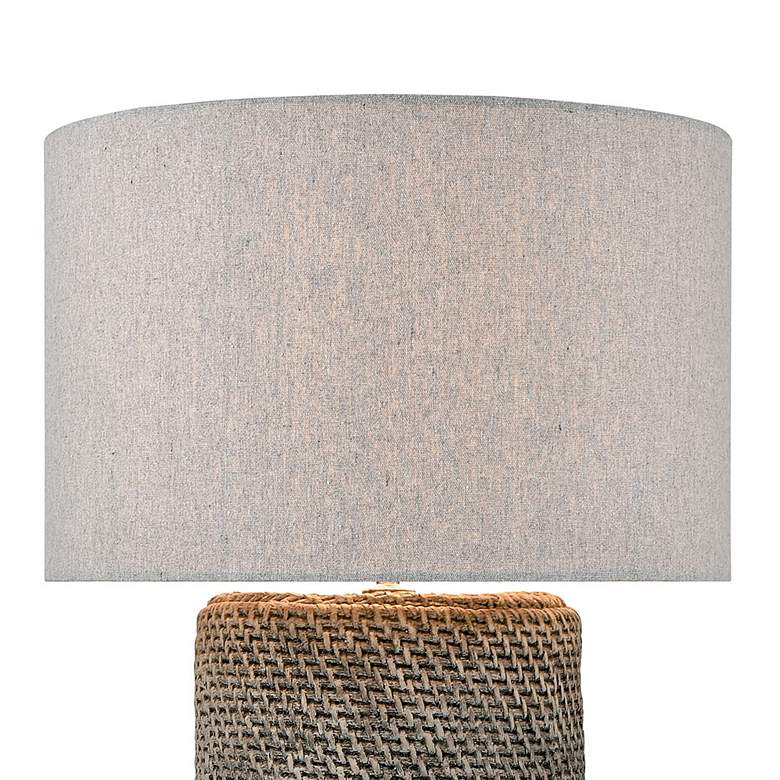 Image 3 Dimond Lighting Wefen 24" Modern Gray Concrete Table Lamp more views