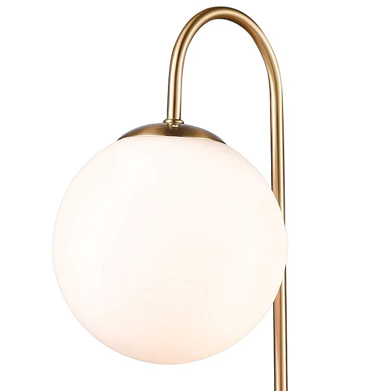Image 3 Dimond Moondance 22 inch Aged Brass 2-Light Curved Accent Table Lamp more views