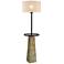 Dimond Musee 62" Rustic Bronze and Slate Floor Lamp with Tray Table