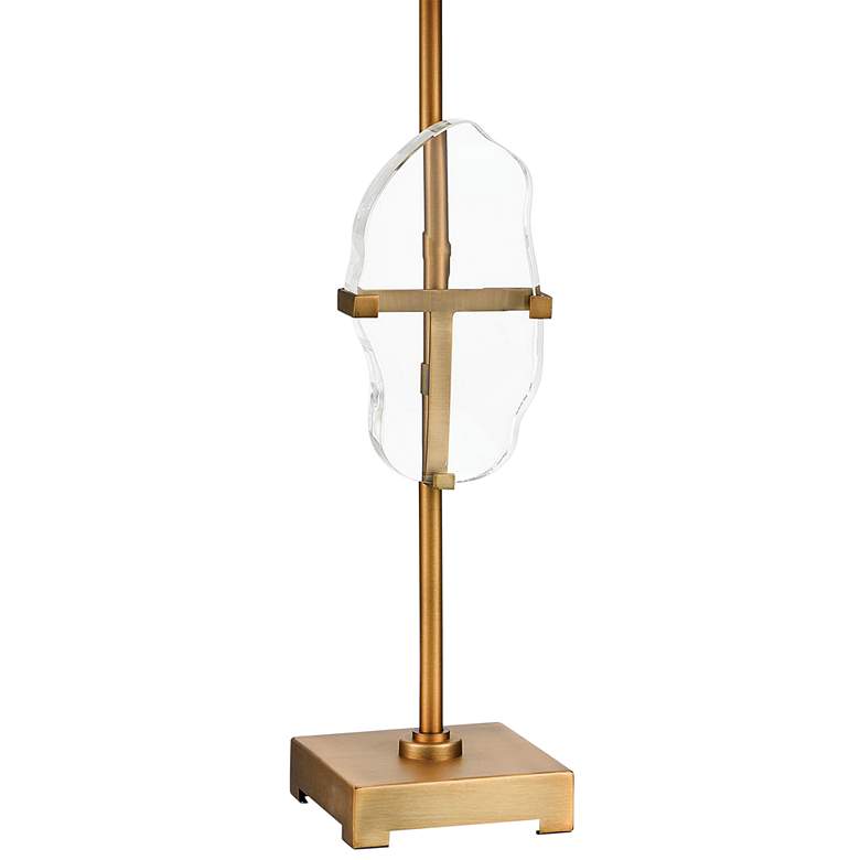 Image 4 Dimond Priorato Clear Crystal Cafe Bronze Metal Table Lamp more views