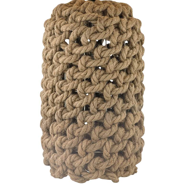 Image 4 Dimond Rope 29 1/2" High Coastal Style Nature Rope Table Lamp more views
