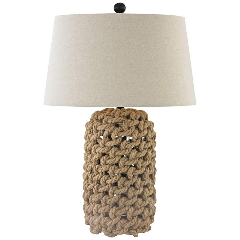 Image 2 Dimond Rope Nature Rope Table Lamp