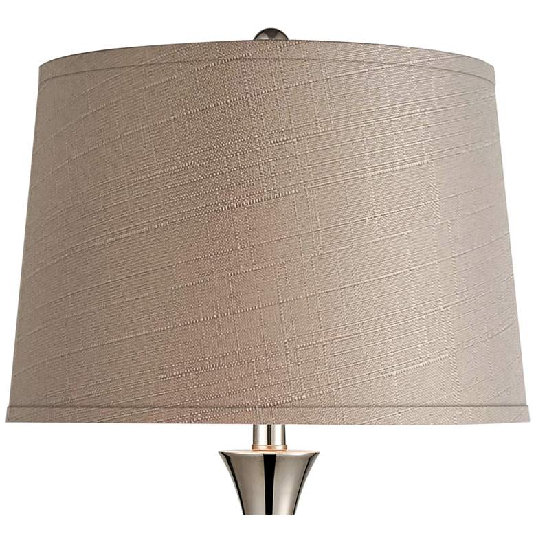 Image 3 Dimond Septon Vase 29" Polished Nickel and Concrete Table Lamp more views