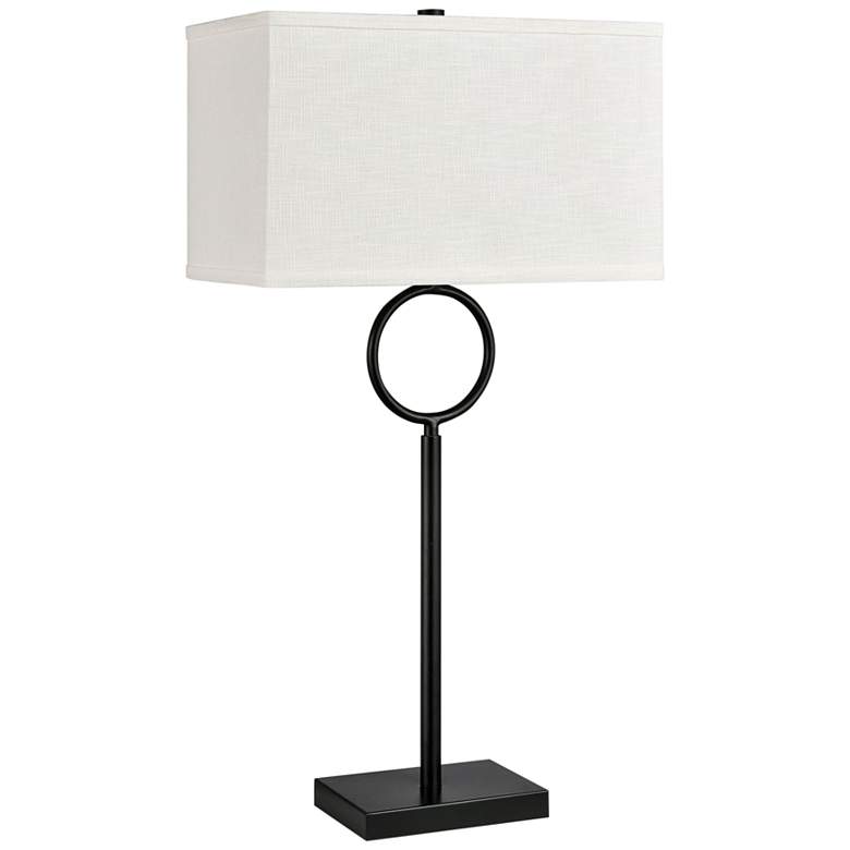 Image 1 Dimond Staffa Matte Black Metal Table Lamp