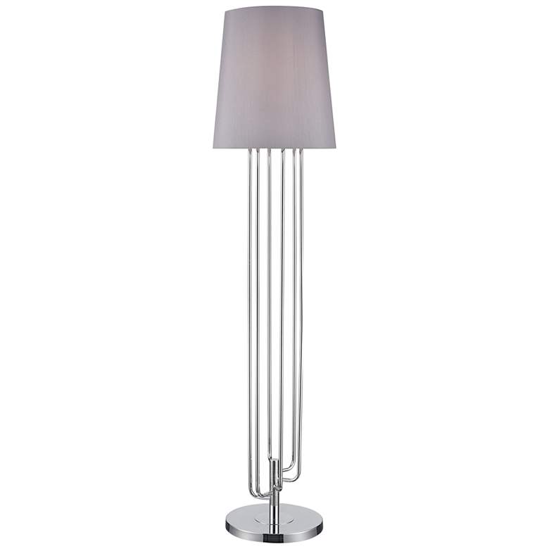 Image 1 Dimond Standing Ovation Chrome Metal Floor Lamp