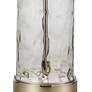 Thumbnail4 of Dimond Tribeca Clear Water Glass Polished Nickel 2-Light Table Lamp more views