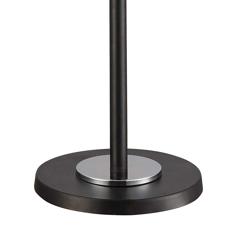 Image 5 Dimond Uprising 72 inch High 3-Light White Shades and Black Floor Lamp more views