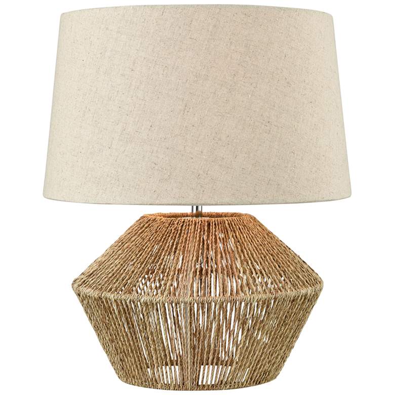 Image 2 Dimond Vavda 19 1/2 inch High Natural Rope Accent Table Lamp