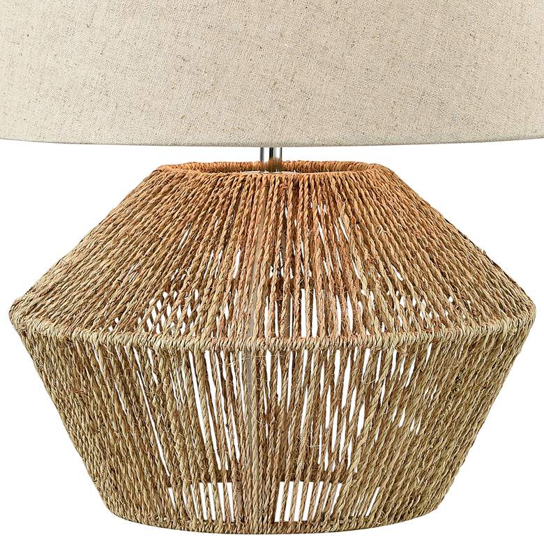 Image 4 Dimond Vavda 19 1/2" High Natural Rope Accent Table Lamp more views