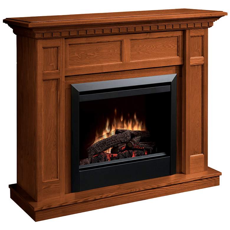Image 1 Dimplex Caprice Warm Oak Electric Fireplace