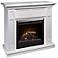 Dimplex Caprice White Electric Fireplace