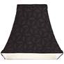 Dinant Black Square Bell Lamp Shade 5.25x10x9.5 (Spider)