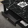 Dingo Black 3-Piece Coffee and End Table Set with Drawers