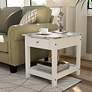 Dingo White 3-Piece Coffee and End Table Set with Drawers
